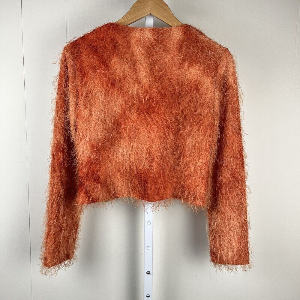 Vintage Breeze by Dorothy Schoelen Orange Rosette Cardigan & Shell Set Medium - Picture 7 of 9